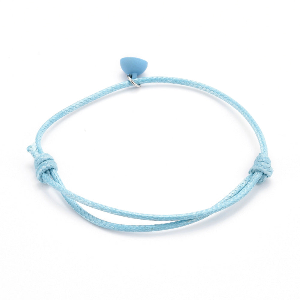 1 - 30 sets || pair of magnetic blue bracelets for couples / friendship bracelets