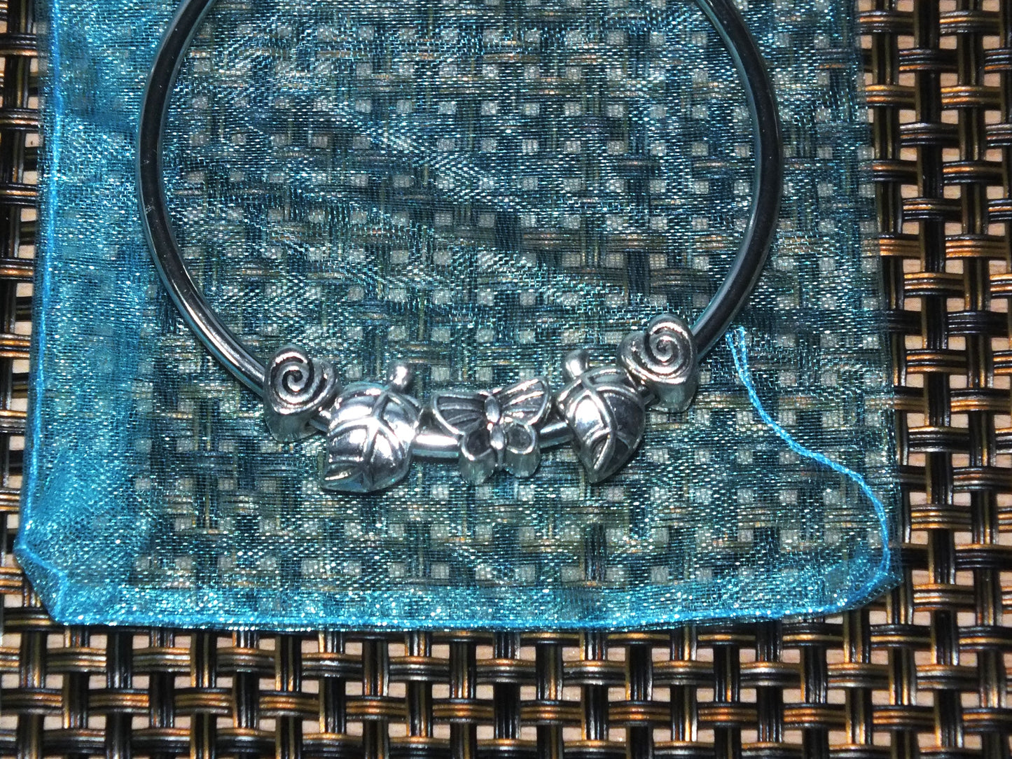 Bangle with European charms - assorted themes, pets / ocean / nature / love etc.