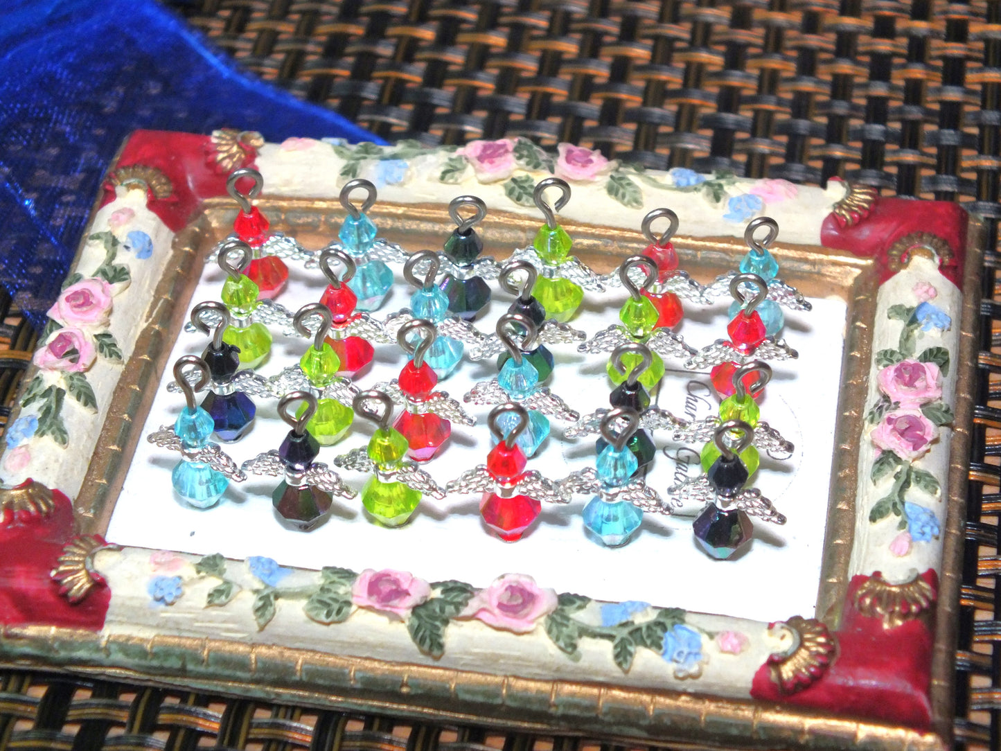 Forest Fruit mix handmade guardian angel charms (24-120pcs)