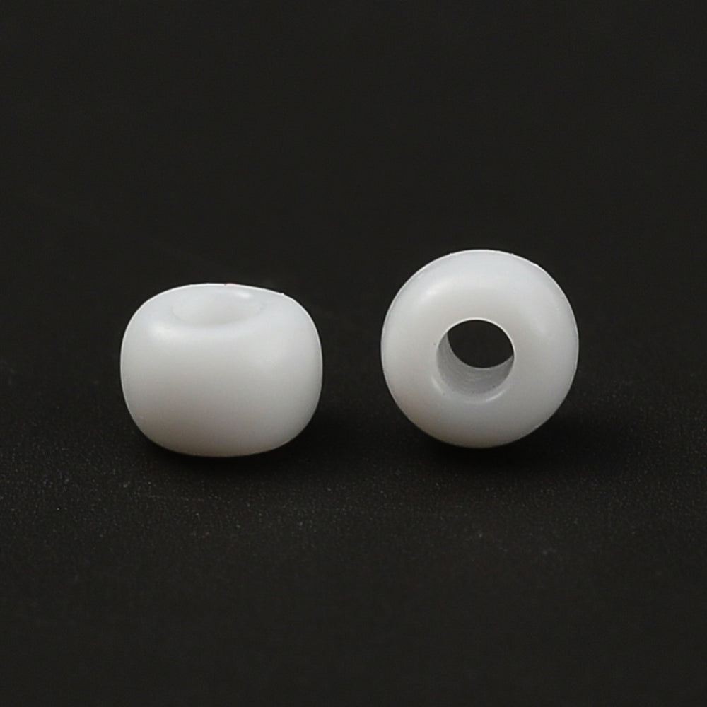 150g assorted white & clear 2mm & 3mm seed bead selection box