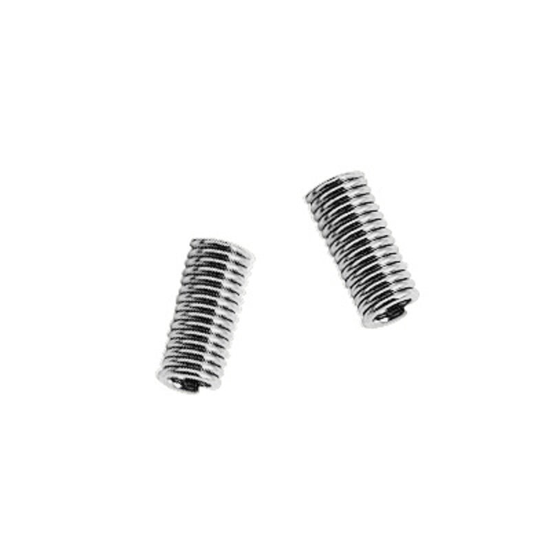 75g - 750g (2,000 - 20,000pcs) column spacer beads, 4mm x 2mm. Platinum finish findings.