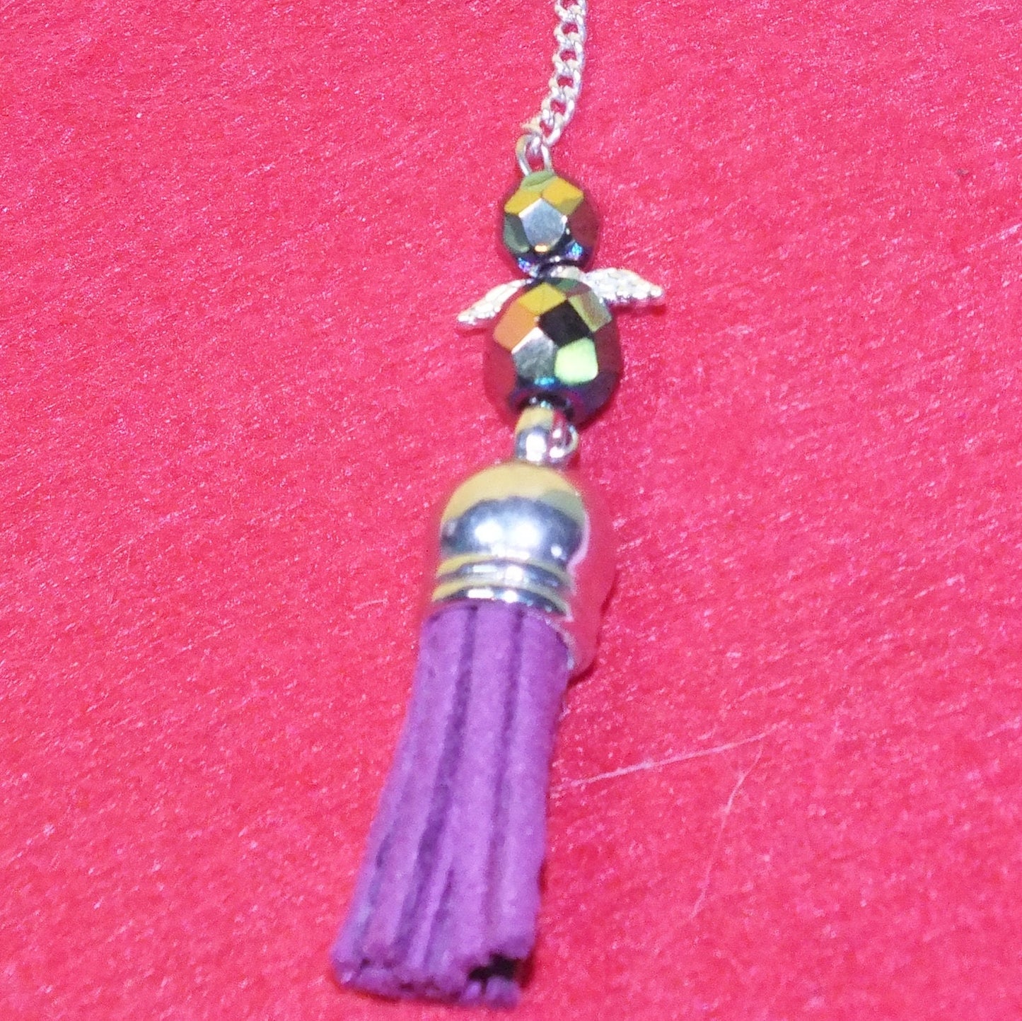 Guardian Angel bookmark with tassel - Lovely stocking fillers, Christmas, Birthday, Xmas gifts