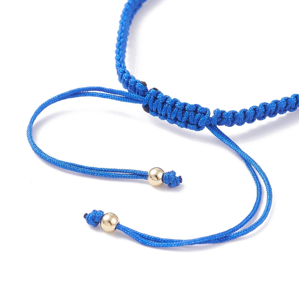 5-30 adjustable blue evil eye friendship bracelets