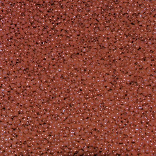 3mm dark crimson blood red glass seed beads, 50g