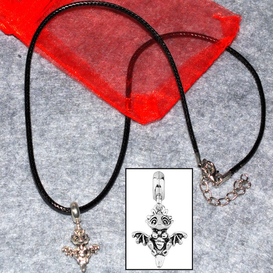 1 - 8 DRAGON necklaces - Lovely gift for your DnD / TTRPG group or DM!