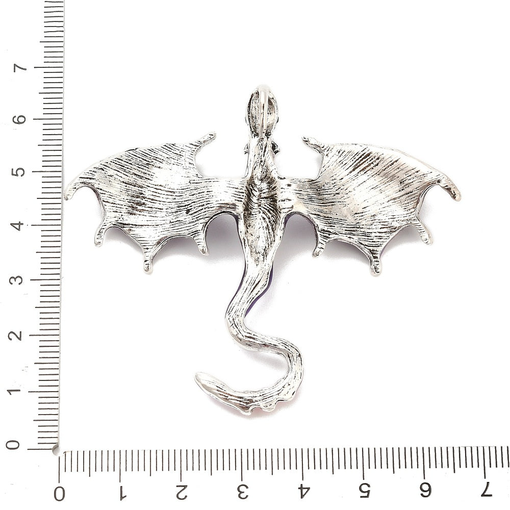 Flying Dragon Brooch - choose colour & style