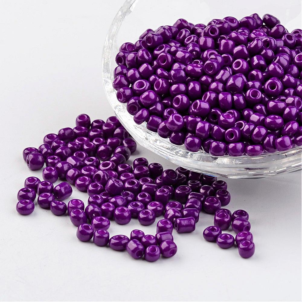 4-5mm Forest Fruits purple seed bead selection box - assorted styles and finishes