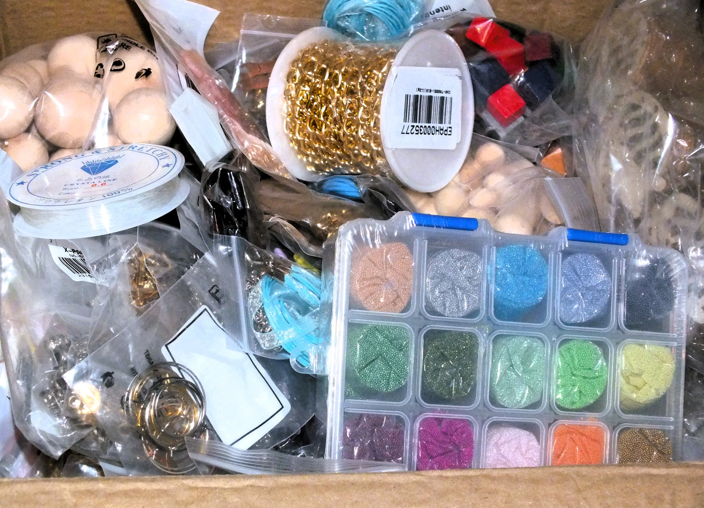 4kg MYSTERY BOX! - Beads, charms, findings, stringing materials + more. Free postage!